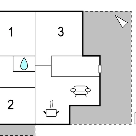 Apartment Three-bedroom In Bibinje